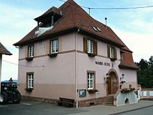 Ang Town Hall sa Saint-Nabor