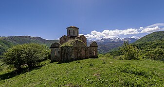 Sentinski hram, panorama, maj 2018