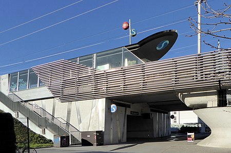 Salzburg, S Bahnhof Mülln Altstadt, 3