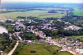 Blick auf San Luis de Palenque