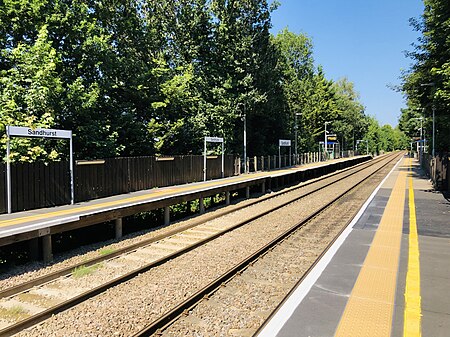 Sandhurst station