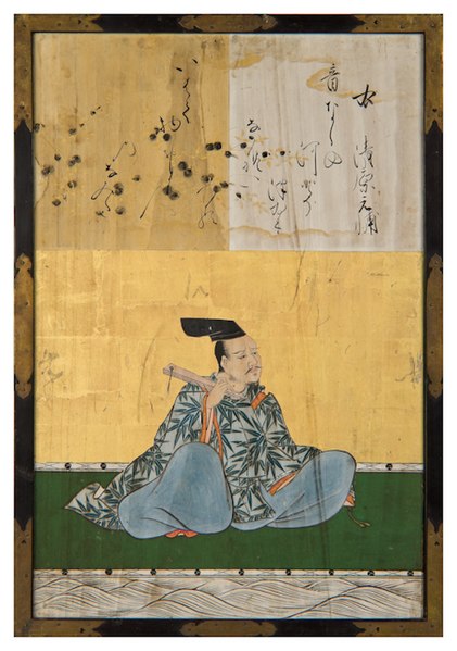 Kiyohara no Motosuke by Kanō Yasunobu, 1648