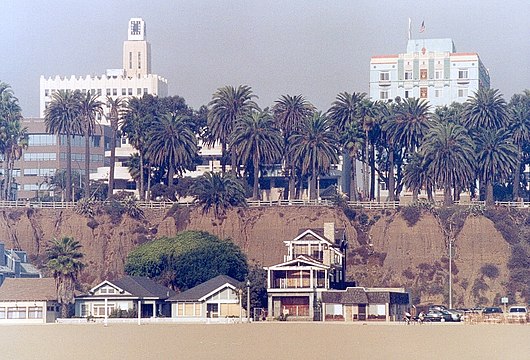 Santa Monica, bord de plage.