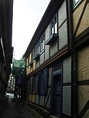 Denkmalgeschütztes Handwerkerhaus im Schuhhof 5 in Quedlinburg