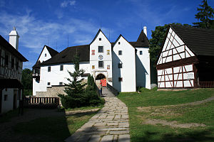 Castle Seeberg in west Bohemia