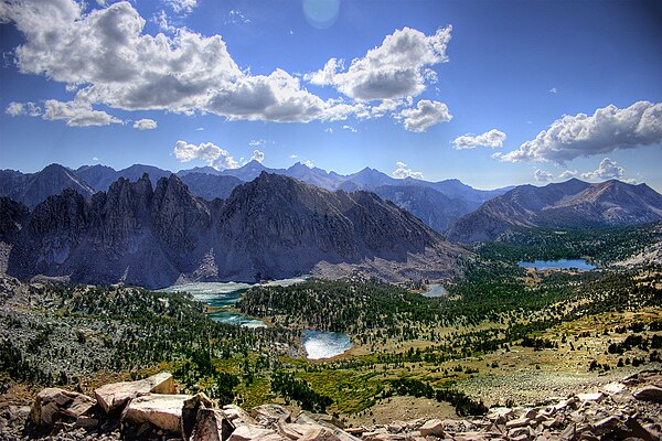 Kearsarge Lakes Basin is named after the USS Kearsarge