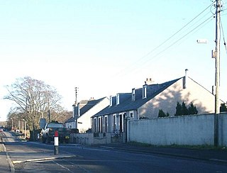 Skares Village in East Ayrshire, Scotland, UK