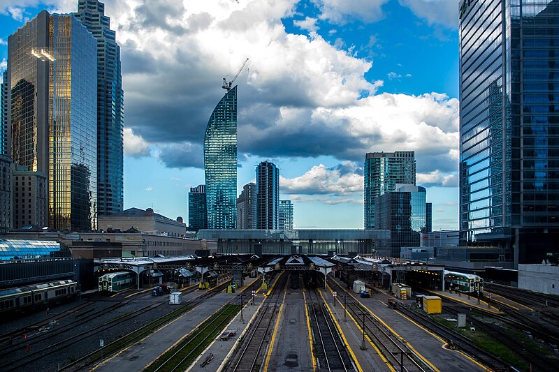 File:Skyscrapers by railway station (Unsplash).jpg