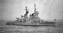 Soviet cruiser Dzerzhinskiy at anchor, in 1971.jpg