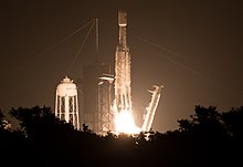 Phóng tên lửa thuộc nhiệm vụ STP-2 trên Falcon Heavy vào tháng 6 năm 2019.