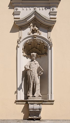 Graz Parish Church detail