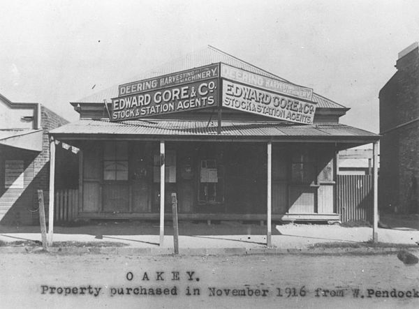 The National Bank in Oakey in 1916