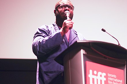 McQueen at a Q&A discussion for his film Shame at the TIFF in 2011