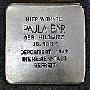 Stolperst zeil 29 baer paula