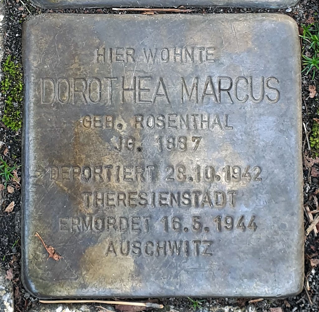 Stolperstein Seestr 24 (Bad Saarow) Dorothea Marcus.jpg