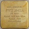 Stolperstein für Fritz Jahoda 2020 (Graz).jpg
