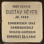 Stumbling block for Gustav Heyer (Erlangen) .jpg