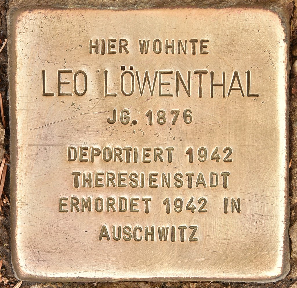Stolperstein für Leo Löwenthal (Estenfeld).jpg