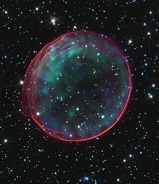 <span class="mw-page-title-main">SNR 0509-67.5</span> Supernova remnant in the constellation Dorado