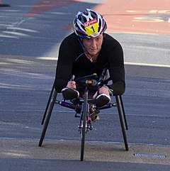 T McFadden London Marathon 2014 - Rolstoel (65).jpg