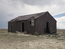 One of the buildings in Table Rock, which was bulldozed in 2011 Table Rock (51257649277).jpg