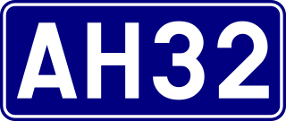 <span class="mw-page-title-main">AH32</span> International Highway route in Asia