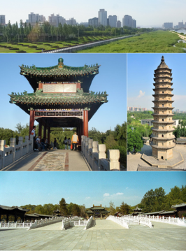 Een collage van Taiyuan