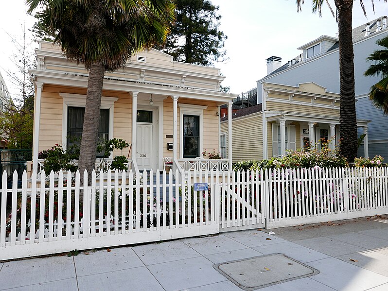 File:Tanforan Cottages, 220 and 214 Dolores.jpg