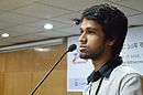 Tanweer Morshed Speaks - Growth and Progress of Bangladeshi Wikimedia Community - Bengali Wikipedia 10th Anniversary Celebration - Daffodil International University - Dhaka 2015-05-30 1641.JPG