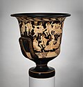 Thumbnail for File:Terracotta calyx-krater (bowl for mixing wine and water) MET DP211693.jpg