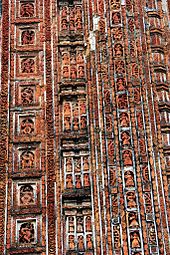 Terracotta on the Kantanagar temple's wall corner.jpg