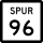 State Highway Spur 96 işaretleyici