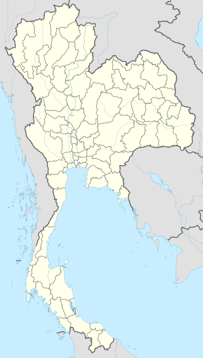 タイ・プレミアリーグ2014の位置（タイ王国内）