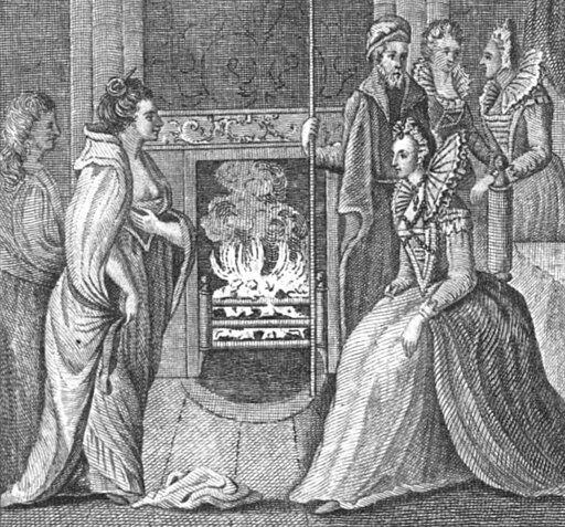 The meeting of Grace O'Malley and Queen Elizabeth I