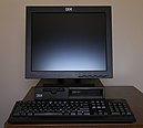 デスクトップコンピュータ・表示ディスプレイ・キーボード