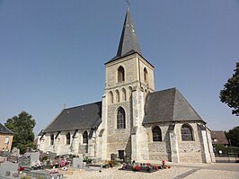 De kerk van Touffreville-la-Cable