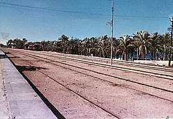 תחנת הרכבת אל עריש - תחנה חשובה בתחבורה בין ארץ ישראל ובין מצרים בתקופת המנדט הבריטי