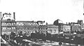Палата Тиљерије пре 1871. године - Поглед из врта Тиљерије