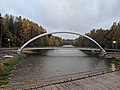 Tulvaniitynsilta bridge over the Vantaa river at Oulunkylä, Helsinki, Finland