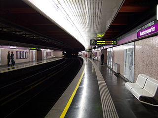 <span class="mw-page-title-main">Museumsquartier station</span> Vienna U-Bahn station