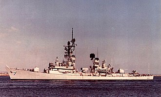 Henry B. Wilson underway in 1975 USS Henry B. Wilson (DDG-7) underway, in 1975.jpg