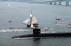 Illustrativt billede af USS Rhode Island (SSBN-740)