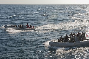 US Navy 120129-N-AP176-045 Members of the visit, board, search, and seizure team from the Arleigh Burke-class guided-missile destroyer USS Nitze (D.jpg