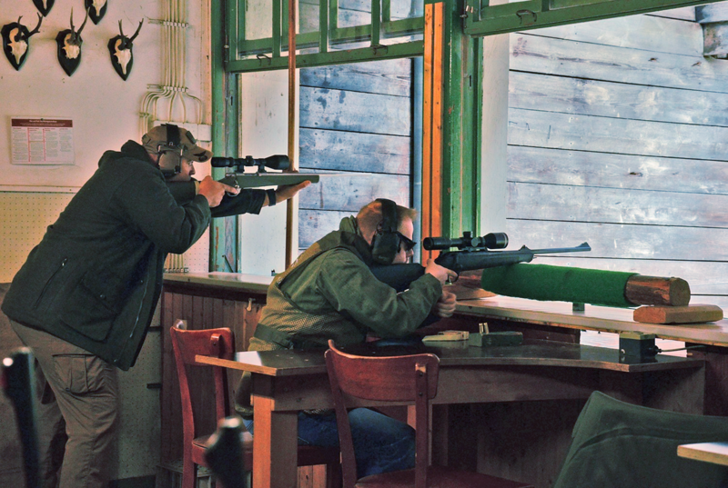 File:US soldiers shooting their rifles on a shooting range in Germany in preparation for a hunt.png