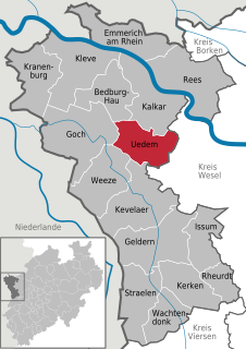 Uedem Municipality in North Rhine-Westphalia, Germany