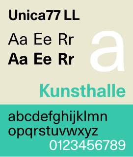 Unica (typeface)