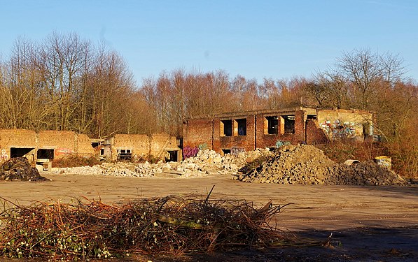 Verfallene Unterkünfte Fliegerhorst Eschborn