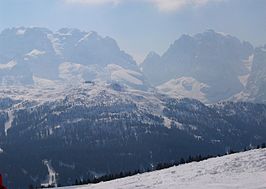 Uitzicht vanuit Folgarida