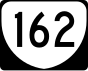 Маркер State Route 162 