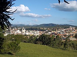 Uitzicht over São Gonçalo do Sapucaí